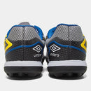 Chuteira Society Umbro Pro 5 Bump Club Unissex - Branco+Amarelo